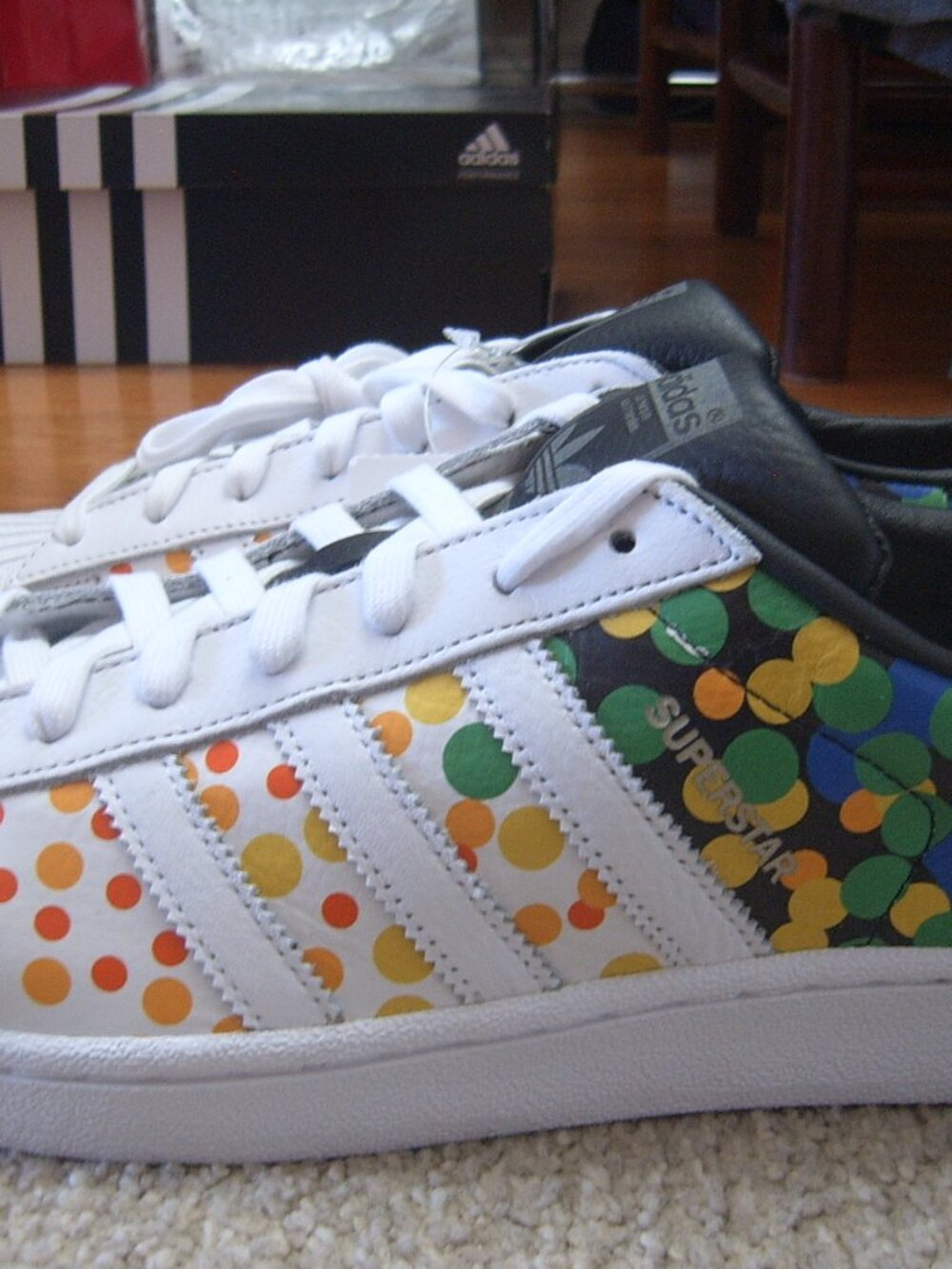 Size 10.5 - adidas Superstar 2017 Pride Shoes/Sneakers